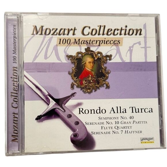 MOZART COLLECTION 100 Masterpieces CD 61 min AUSTRIA SALZBURG Vol. 2 - Picture 1 of 5